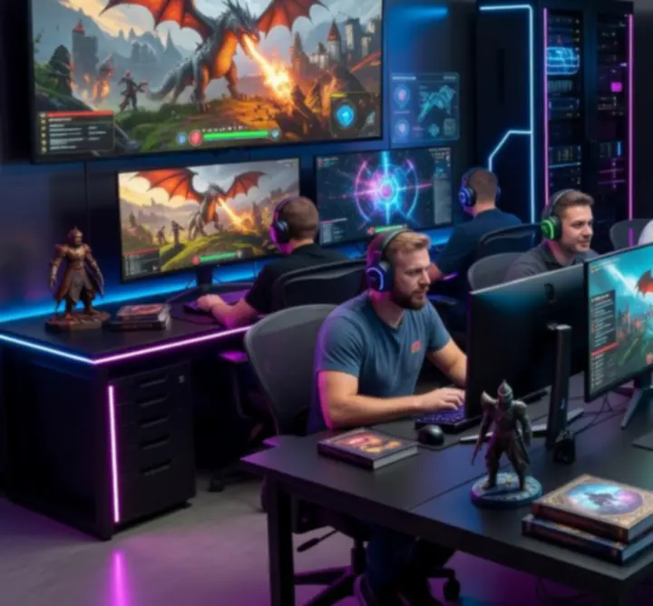 Zespół Ultimate Gamer Spot odpowiedzialny za rozwój polskiej platformy gamingowej
